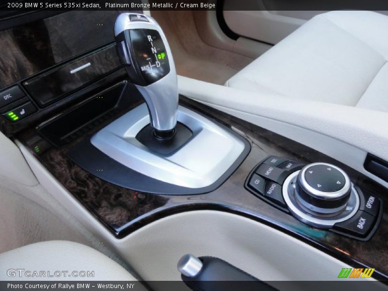 Platinum Bronze Metallic / Cream Beige 2009 BMW 5 Series 535xi Sedan