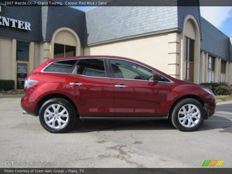 Copper Red Mica / Sand 2007 Mazda CX-7 Grand Touring