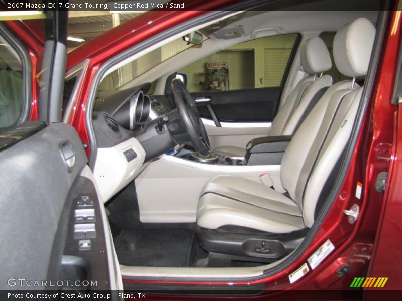 Copper Red Mica / Sand 2007 Mazda CX-7 Grand Touring
