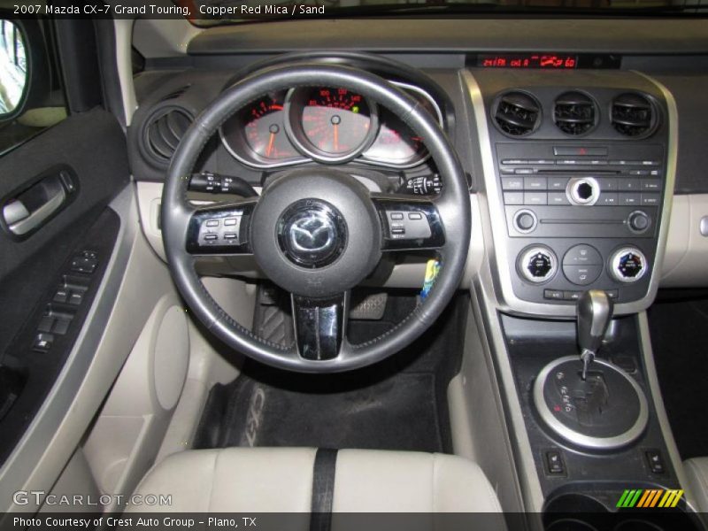 Copper Red Mica / Sand 2007 Mazda CX-7 Grand Touring