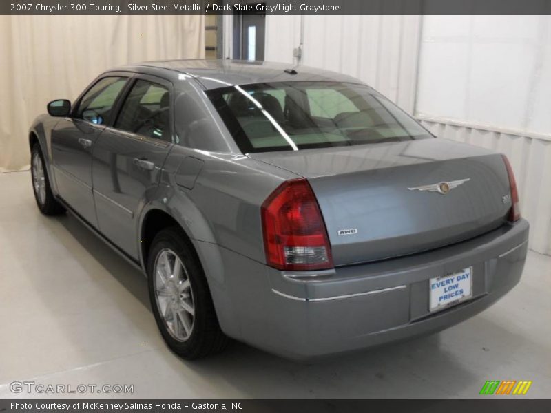 Silver Steel Metallic / Dark Slate Gray/Light Graystone 2007 Chrysler 300 Touring