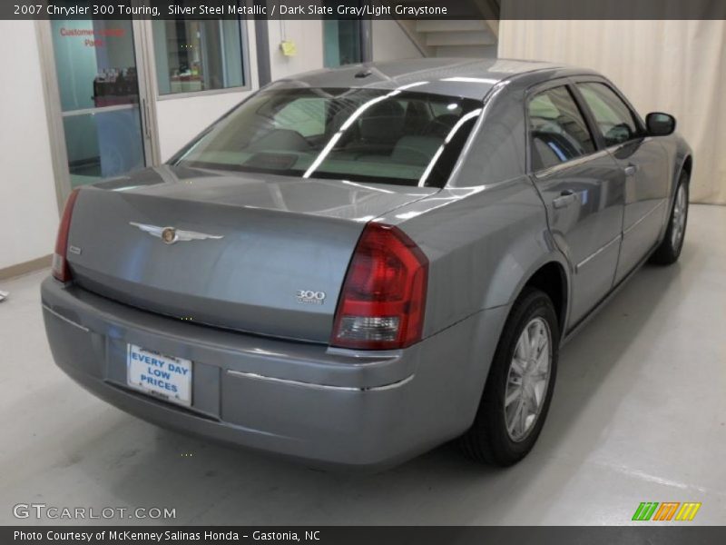 Silver Steel Metallic / Dark Slate Gray/Light Graystone 2007 Chrysler 300 Touring