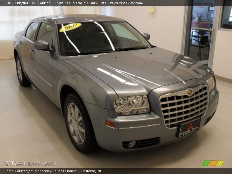 Silver Steel Metallic / Dark Slate Gray/Light Graystone 2007 Chrysler 300 Touring