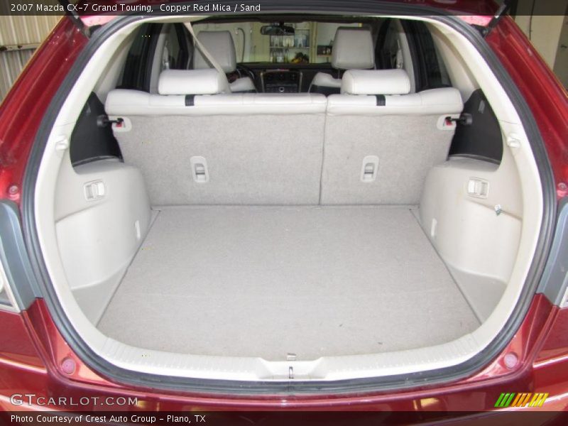 Copper Red Mica / Sand 2007 Mazda CX-7 Grand Touring