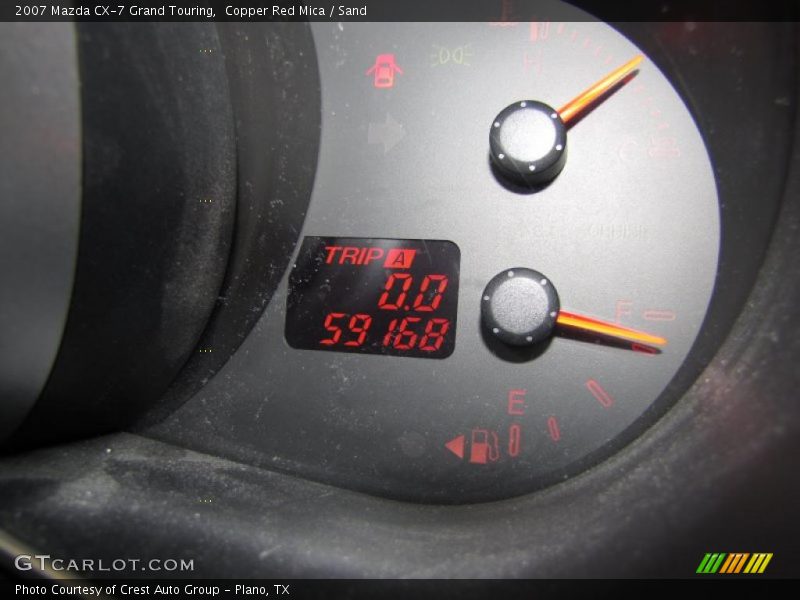 Copper Red Mica / Sand 2007 Mazda CX-7 Grand Touring