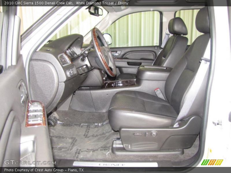  2010 Sierra 1500 Denali Crew Cab Ebony Interior