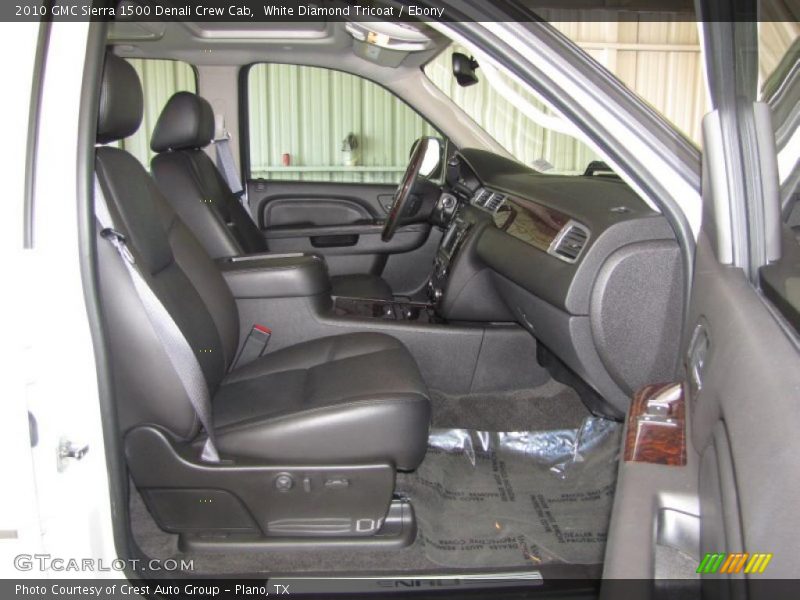  2010 Sierra 1500 Denali Crew Cab Ebony Interior