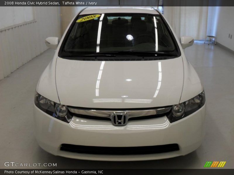 Taffeta White / Ivory 2008 Honda Civic Hybrid Sedan