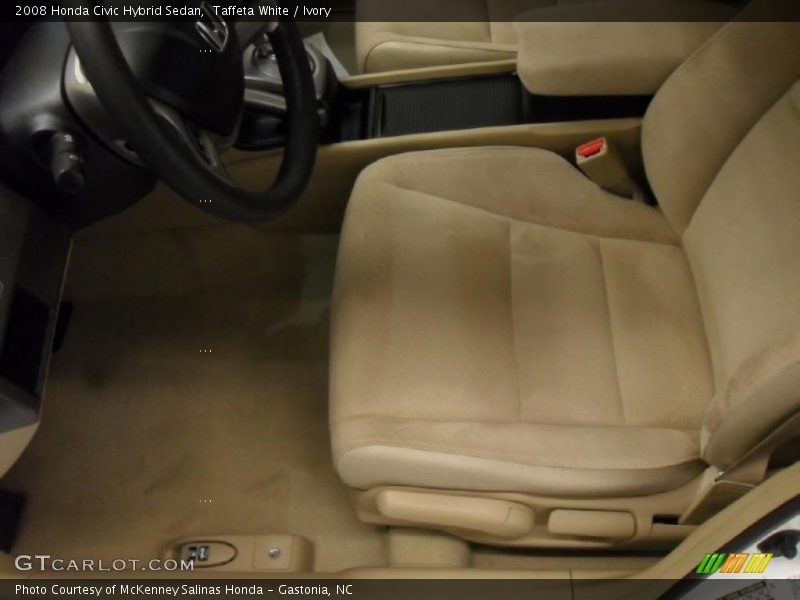 Taffeta White / Ivory 2008 Honda Civic Hybrid Sedan