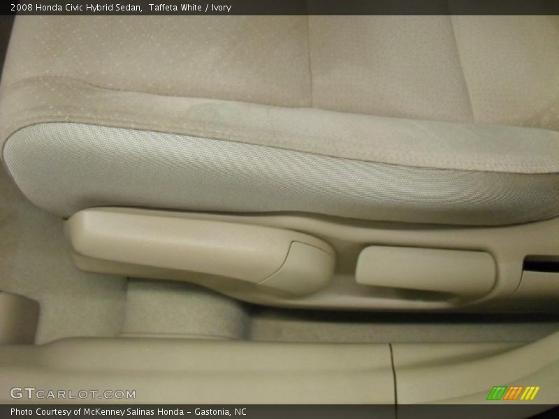 Taffeta White / Ivory 2008 Honda Civic Hybrid Sedan