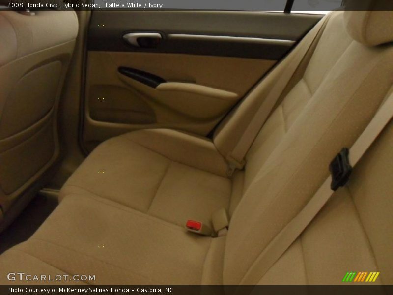 Taffeta White / Ivory 2008 Honda Civic Hybrid Sedan