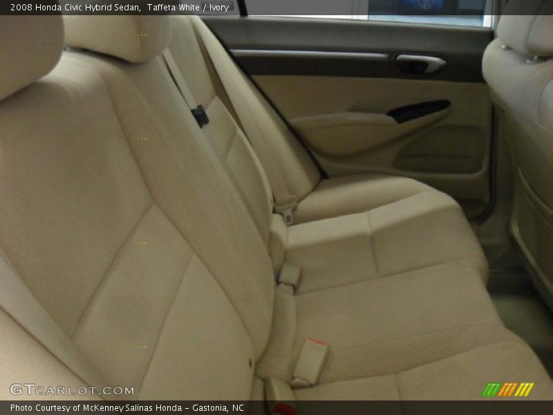 Taffeta White / Ivory 2008 Honda Civic Hybrid Sedan
