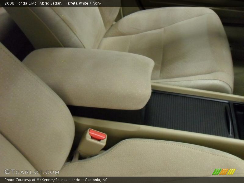 Taffeta White / Ivory 2008 Honda Civic Hybrid Sedan