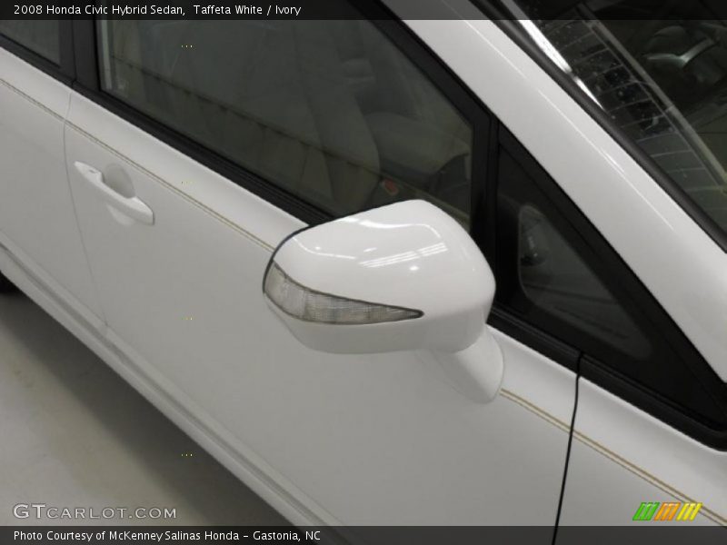 Taffeta White / Ivory 2008 Honda Civic Hybrid Sedan