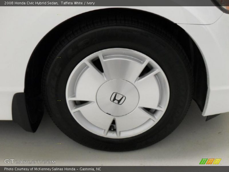 Taffeta White / Ivory 2008 Honda Civic Hybrid Sedan