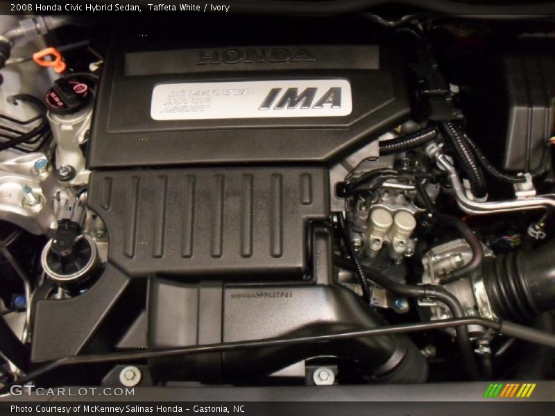Taffeta White / Ivory 2008 Honda Civic Hybrid Sedan