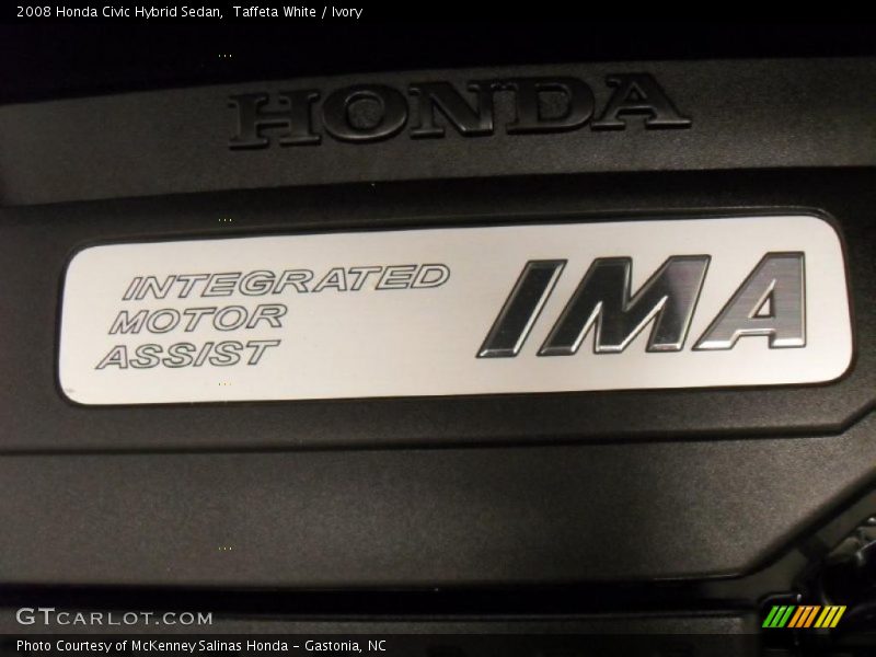 Taffeta White / Ivory 2008 Honda Civic Hybrid Sedan