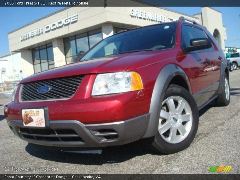 Redfire Metallic / Shale 2005 Ford Freestyle SE
