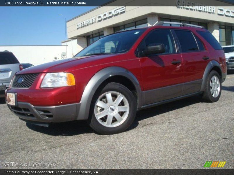 Redfire Metallic / Shale 2005 Ford Freestyle SE
