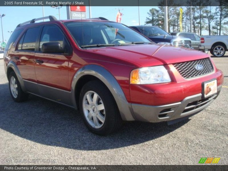 Redfire Metallic / Shale 2005 Ford Freestyle SE