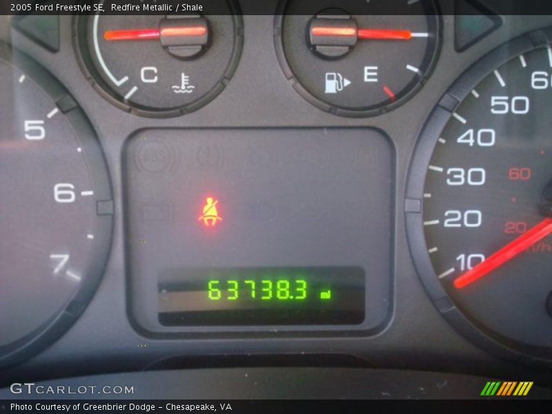 Redfire Metallic / Shale 2005 Ford Freestyle SE