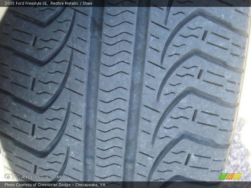 Redfire Metallic / Shale 2005 Ford Freestyle SE