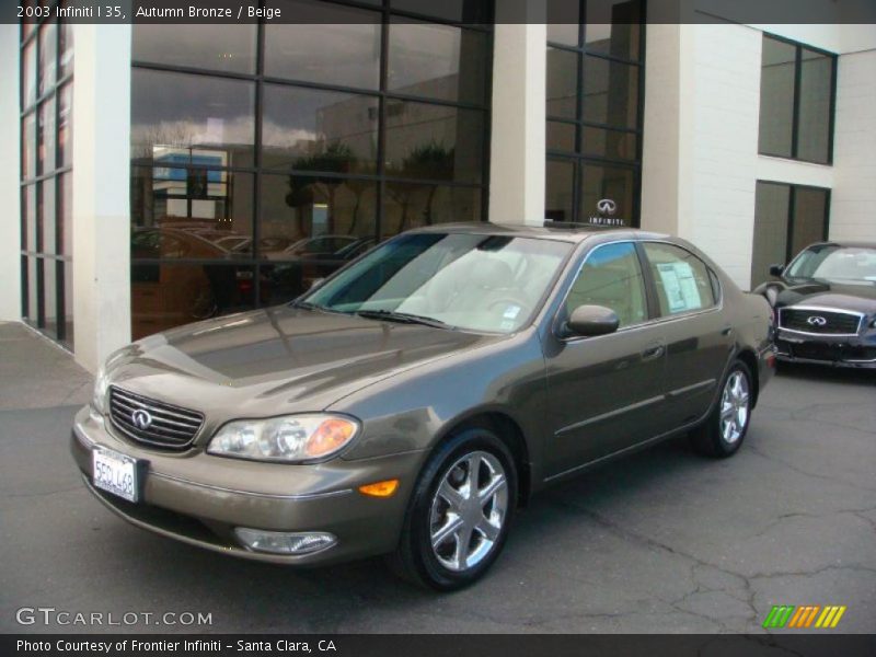 Autumn Bronze / Beige 2003 Infiniti I 35