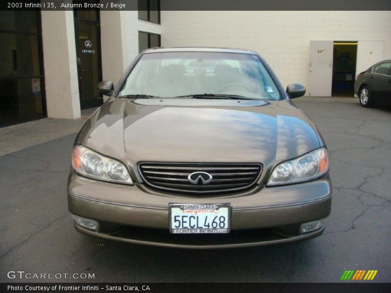 Autumn Bronze / Beige 2003 Infiniti I 35