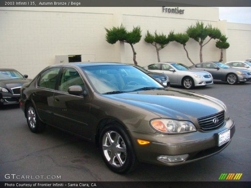 Autumn Bronze / Beige 2003 Infiniti I 35