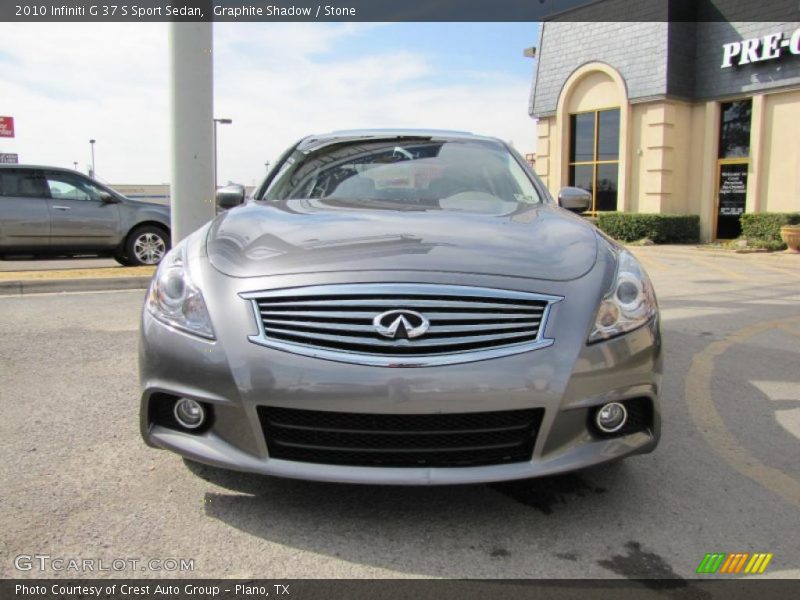 Graphite Shadow / Stone 2010 Infiniti G 37 S Sport Sedan
