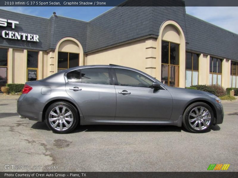 Graphite Shadow / Stone 2010 Infiniti G 37 S Sport Sedan