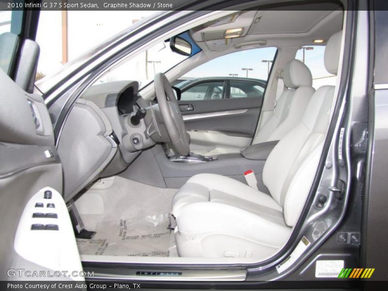  2010 G 37 S Sport Sedan Stone Interior