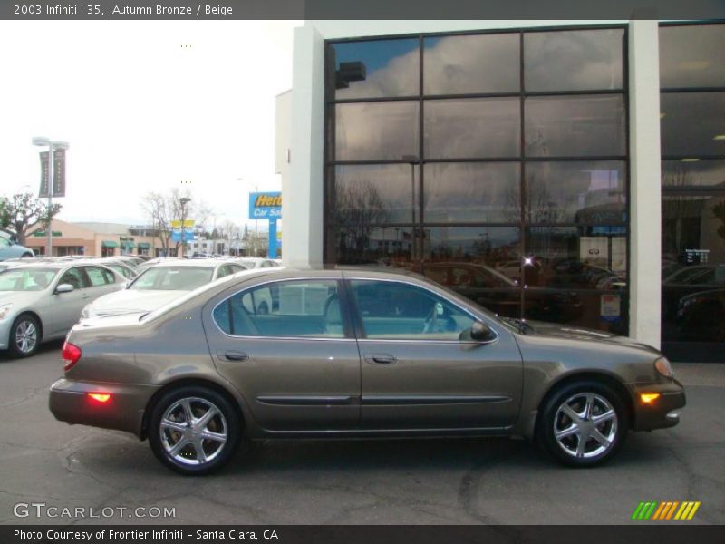 Autumn Bronze / Beige 2003 Infiniti I 35