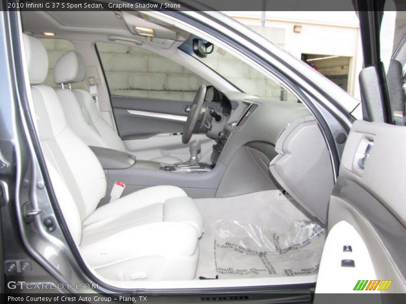  2010 G 37 S Sport Sedan Stone Interior