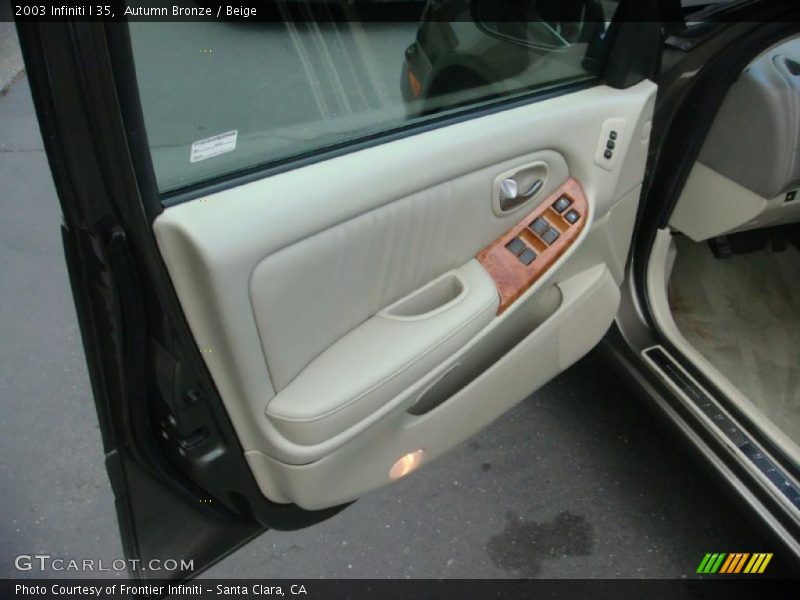 Autumn Bronze / Beige 2003 Infiniti I 35