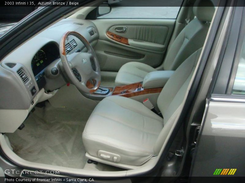 Autumn Bronze / Beige 2003 Infiniti I 35