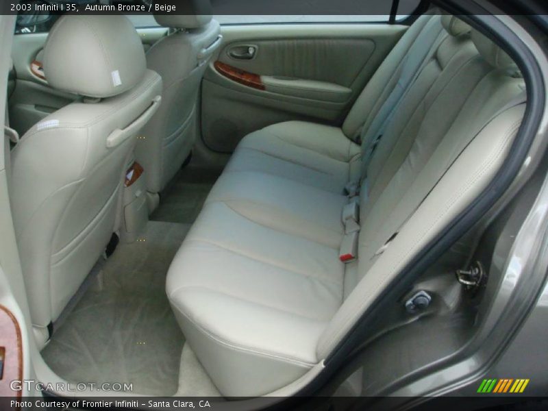 Autumn Bronze / Beige 2003 Infiniti I 35