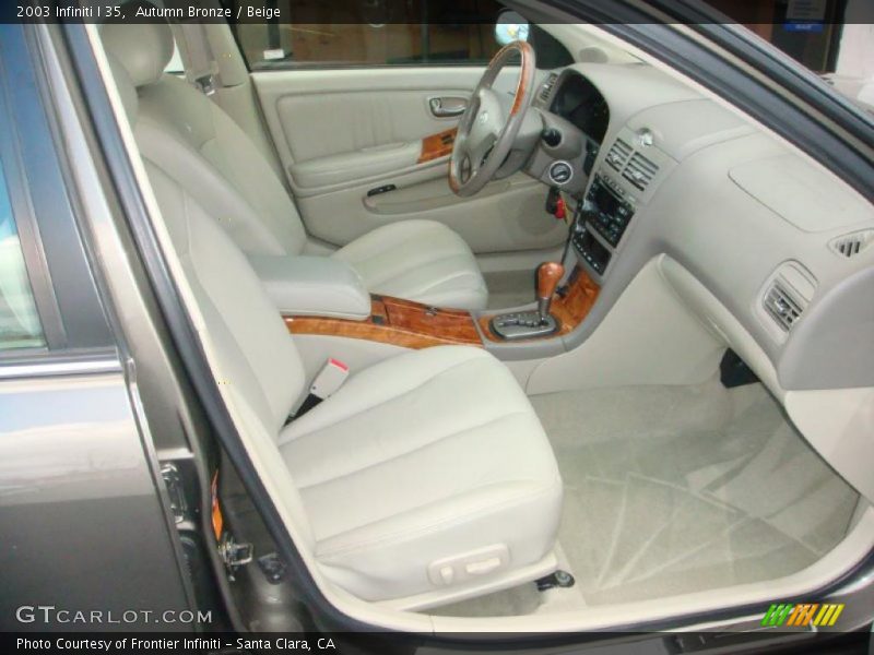 Autumn Bronze / Beige 2003 Infiniti I 35