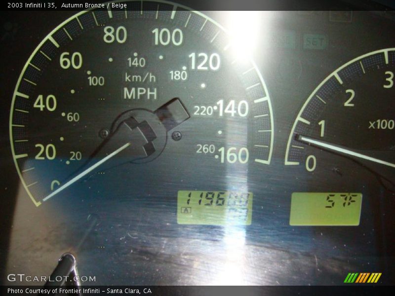Autumn Bronze / Beige 2003 Infiniti I 35