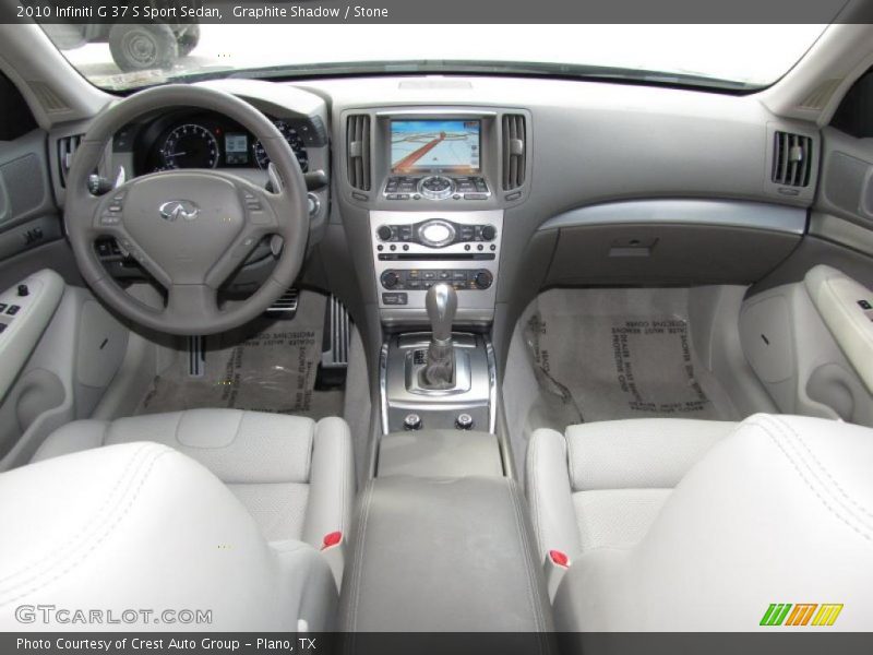 Dashboard of 2010 G 37 S Sport Sedan