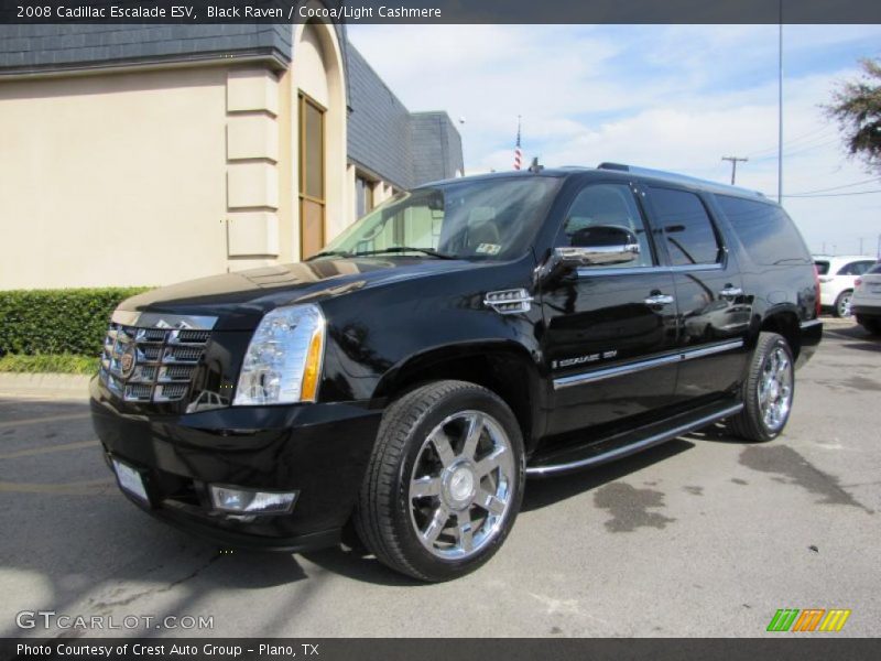 Front 3/4 View of 2008 Escalade ESV