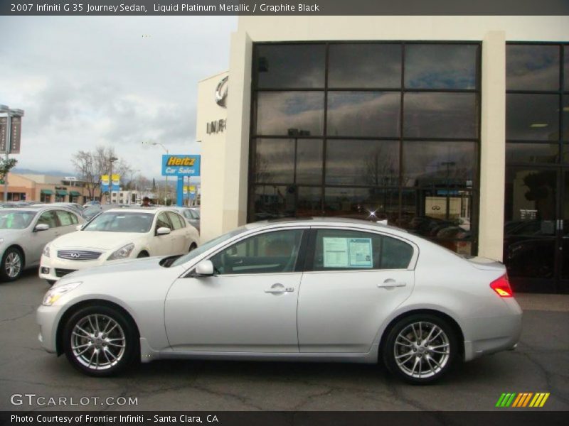  2007 G 35 Journey Sedan Liquid Platinum Metallic