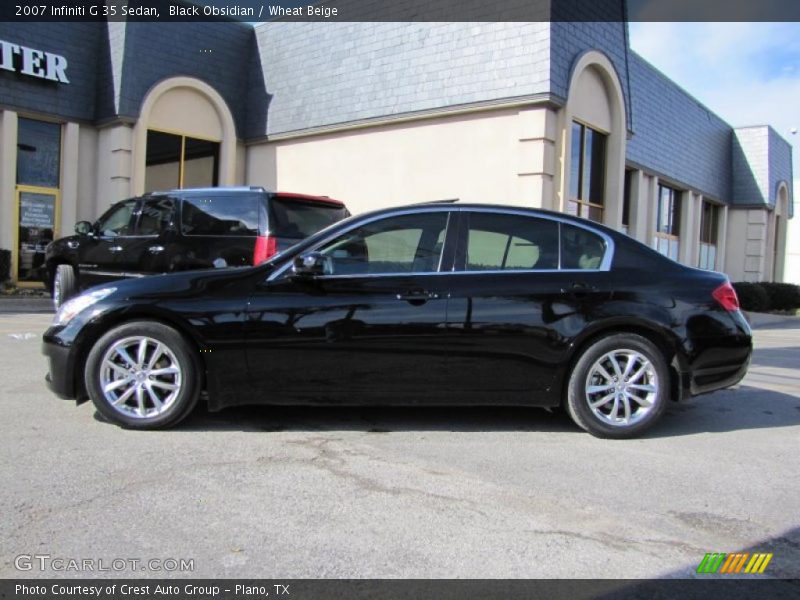  2007 G 35 Sedan Black Obsidian