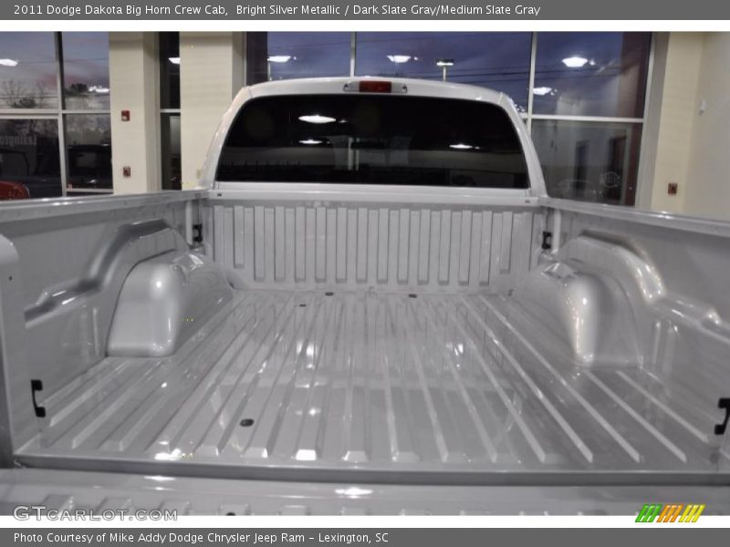 Bright Silver Metallic / Dark Slate Gray/Medium Slate Gray 2011 Dodge Dakota Big Horn Crew Cab