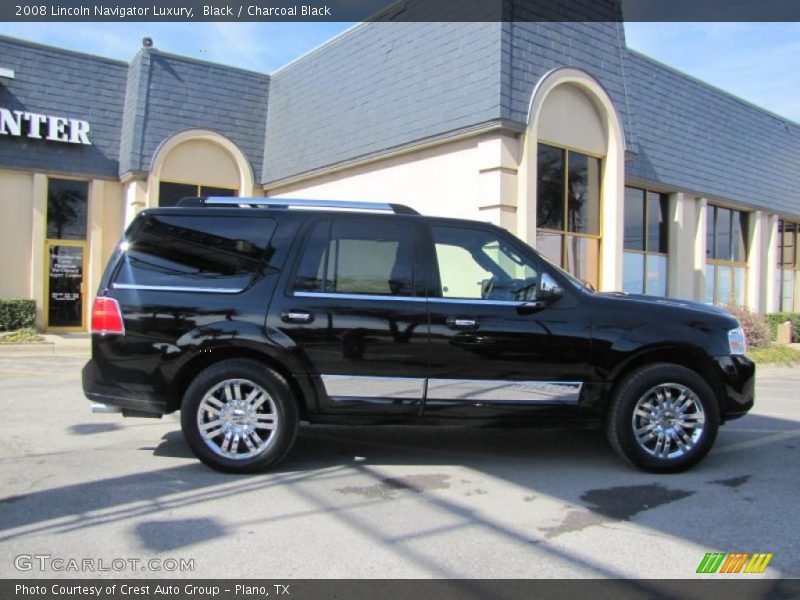 Black / Charcoal Black 2008 Lincoln Navigator Luxury