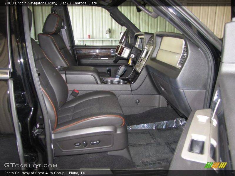 Black / Charcoal Black 2008 Lincoln Navigator Luxury