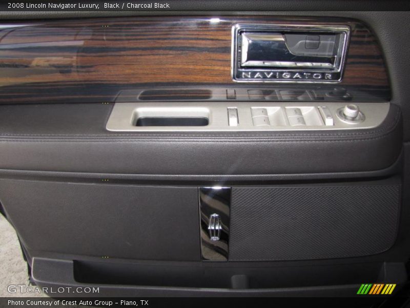 Black / Charcoal Black 2008 Lincoln Navigator Luxury