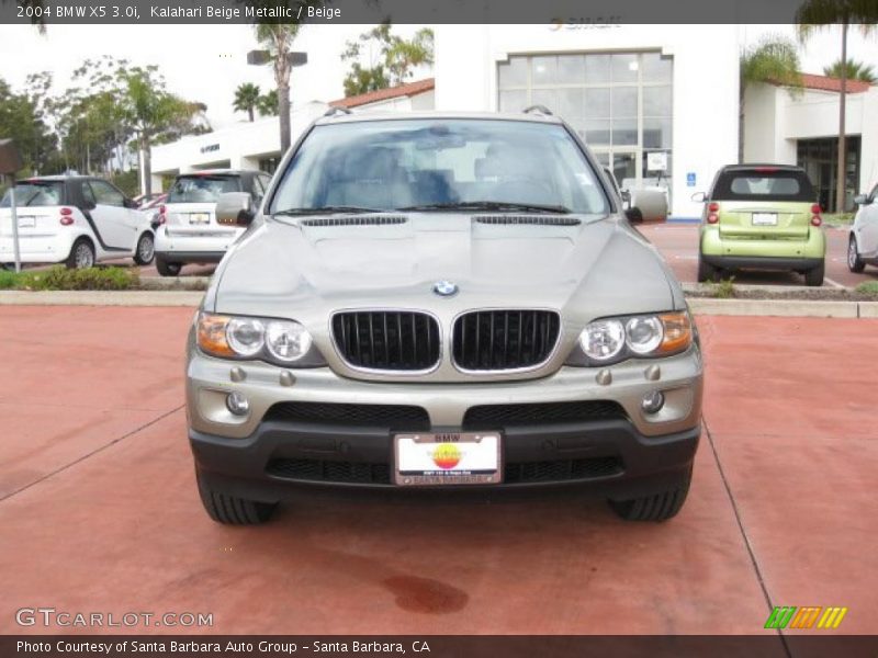 Kalahari Beige Metallic / Beige 2004 BMW X5 3.0i