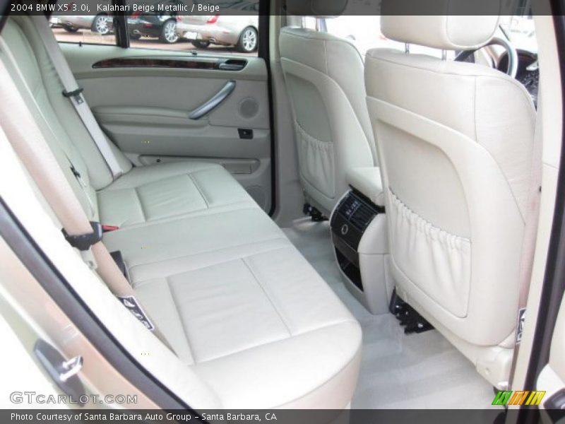 Kalahari Beige Metallic / Beige 2004 BMW X5 3.0i