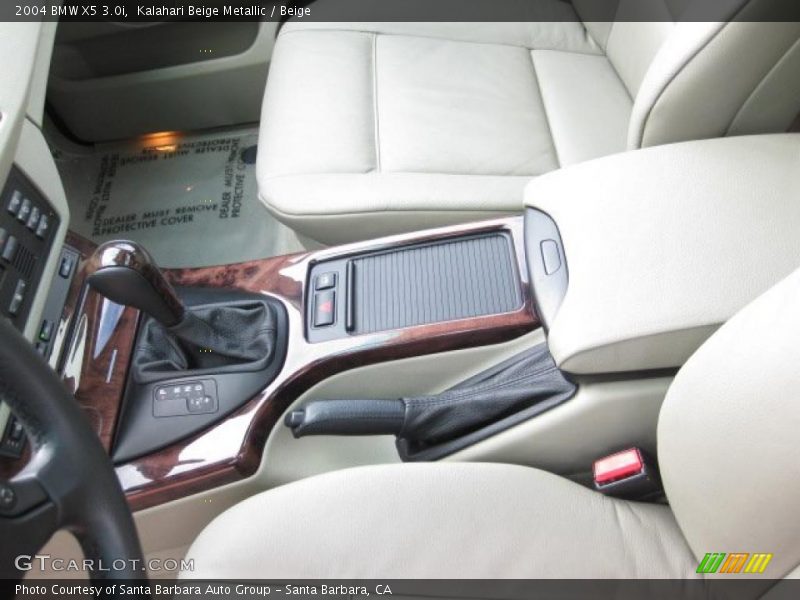 Kalahari Beige Metallic / Beige 2004 BMW X5 3.0i